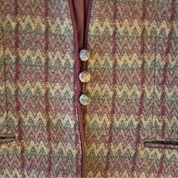 SASSON vintage wool-blend blazer. Classy. Size 6/7. - Picture 5 of 15